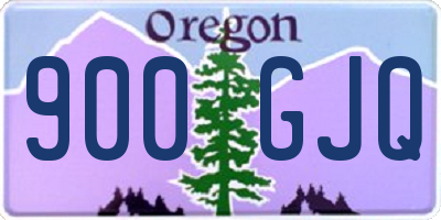 OR license plate 900GJQ