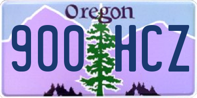 OR license plate 900HCZ