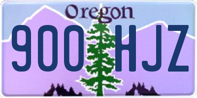 OR license plate 900HJZ