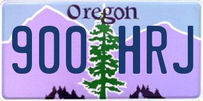 OR license plate 900HRJ