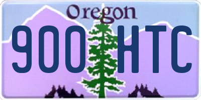 OR license plate 900HTC