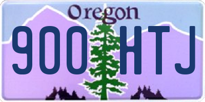 OR license plate 900HTJ