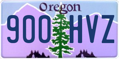 OR license plate 900HVZ