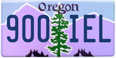 OR license plate 900IEL
