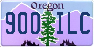 OR license plate 900ILC