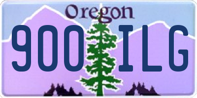 OR license plate 900ILG