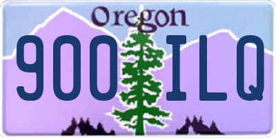 OR license plate 900ILQ