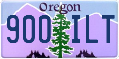 OR license plate 900ILT