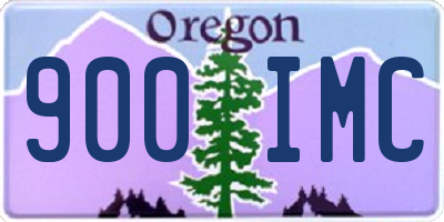 OR license plate 900IMC