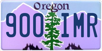 OR license plate 900IMR