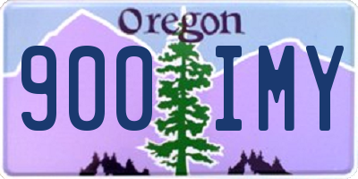 OR license plate 900IMY