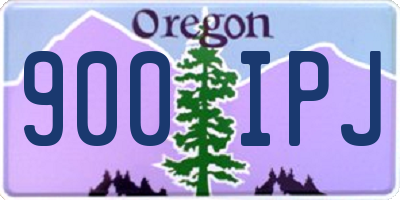 OR license plate 900IPJ