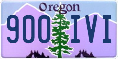 OR license plate 900IVI
