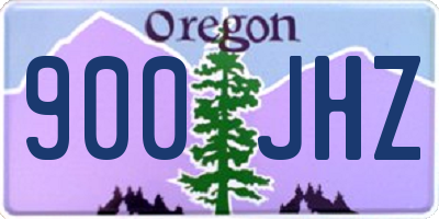 OR license plate 900JHZ