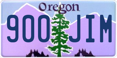 OR license plate 900JIM