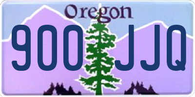 OR license plate 900JJQ