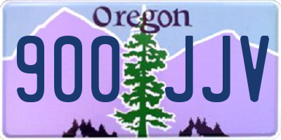 OR license plate 900JJV