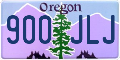 OR license plate 900JLJ