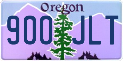 OR license plate 900JLT