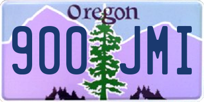 OR license plate 900JMI
