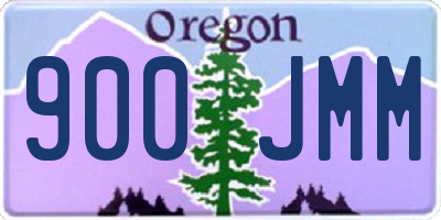 OR license plate 900JMM