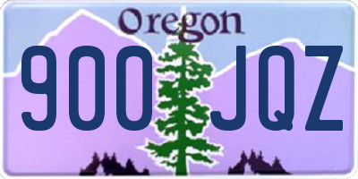 OR license plate 900JQZ