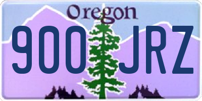 OR license plate 900JRZ