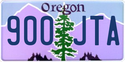 OR license plate 900JTA
