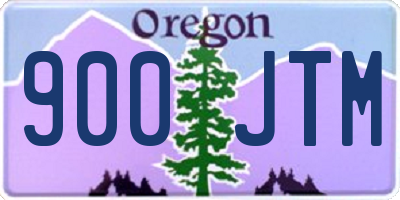 OR license plate 900JTM