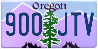 OR license plate 900JTV