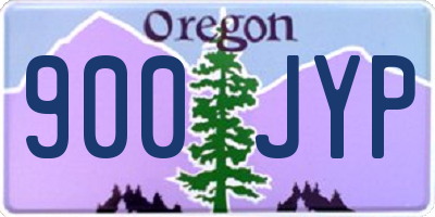 OR license plate 900JYP