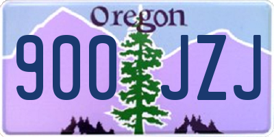 OR license plate 900JZJ