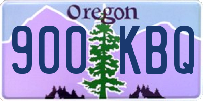 OR license plate 900KBQ