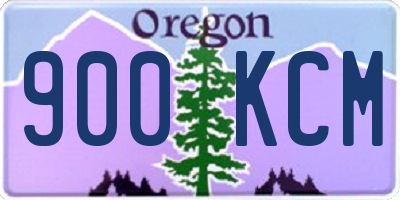 OR license plate 900KCM