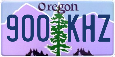 OR license plate 900KHZ