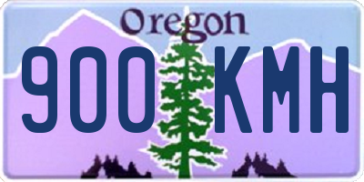 OR license plate 900KMH