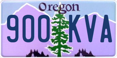 OR license plate 900KVA