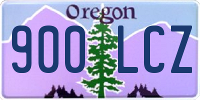 OR license plate 900LCZ