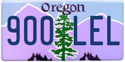 OR license plate 900LEL