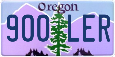 OR license plate 900LER