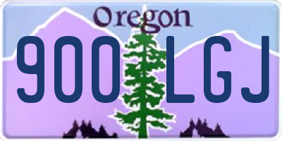 OR license plate 900LGJ
