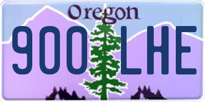 OR license plate 900LHE