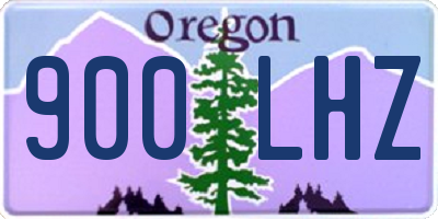 OR license plate 900LHZ