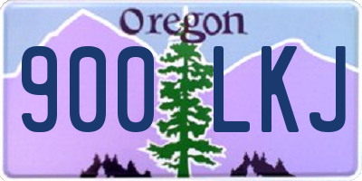 OR license plate 900LKJ