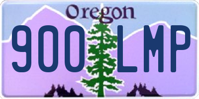 OR license plate 900LMP
