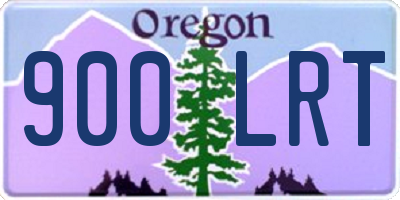 OR license plate 900LRT