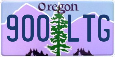 OR license plate 900LTG