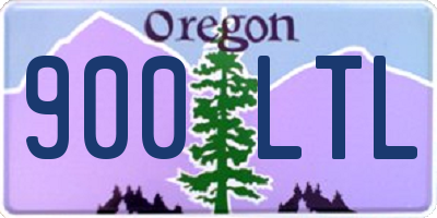 OR license plate 900LTL