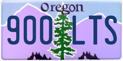 OR license plate 900LTS