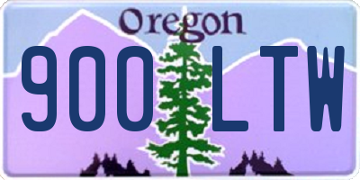 OR license plate 900LTW